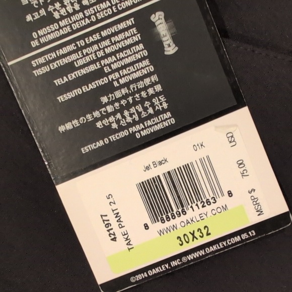 Oakley Golf take pant 2.5 - Picture 5 of 8